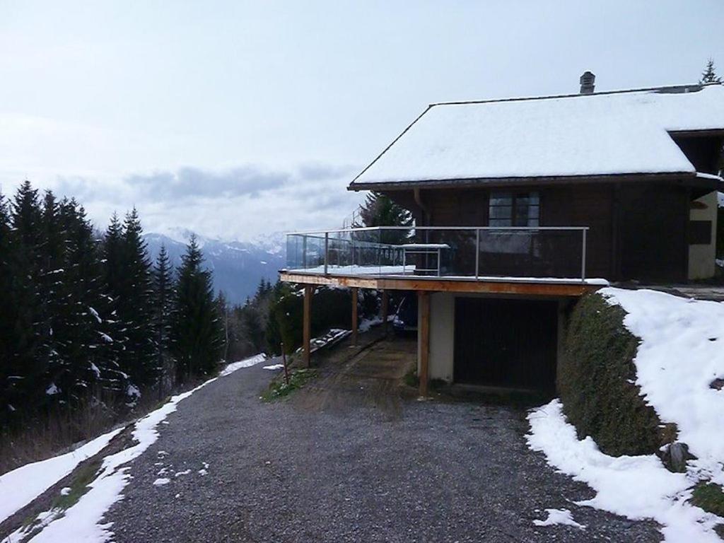 Chalet Traditionnel Avec Jacuzzi Exterieur Bex Eksteriør bilde