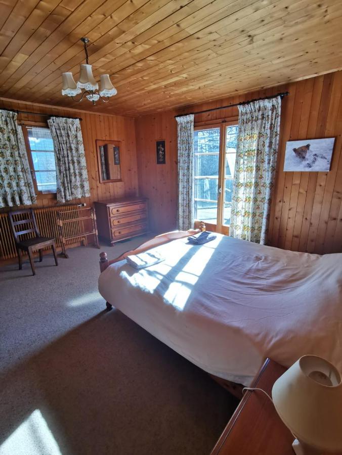 Chalet Traditionnel Avec Jacuzzi Exterieur Bex Eksteriør bilde